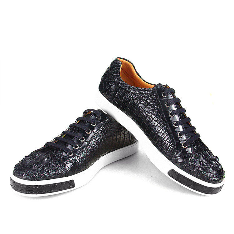 real crocodile leather shoes
