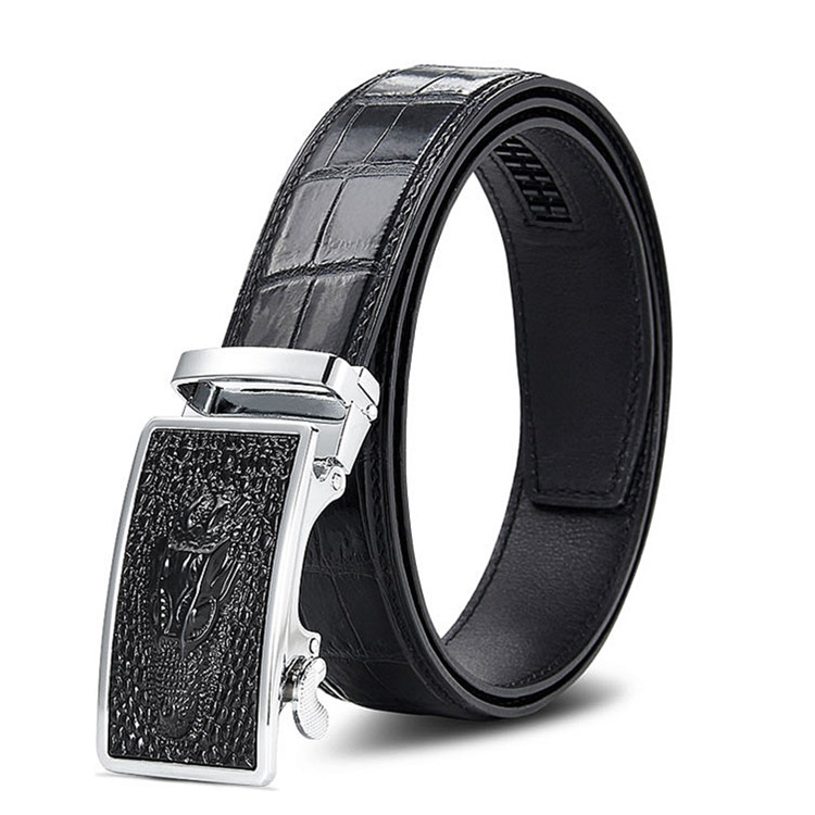 Designer Brand Western Monkey Buckle Belt Genuine Leather Belts For Men Belt  Crocodile Black Leather Men Strap Belt - Belts - AliExpress