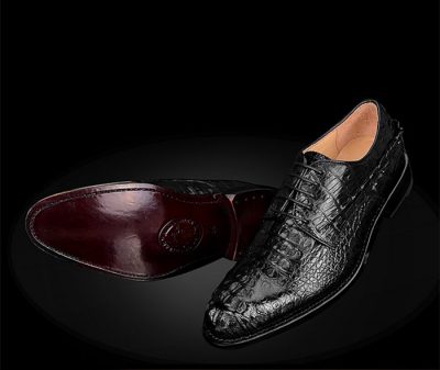 BRUCEGAO’s Handmade Crocodile Leather Shoes