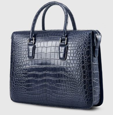 Luxury Alligator Bag, Luxury Alligator Business Briefcase for Men