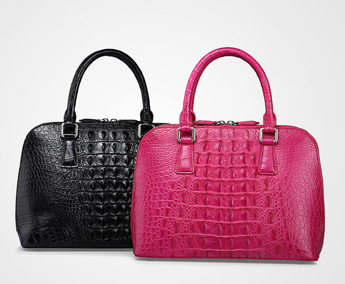 Handbag - crocodile bag – Pink Vanilla