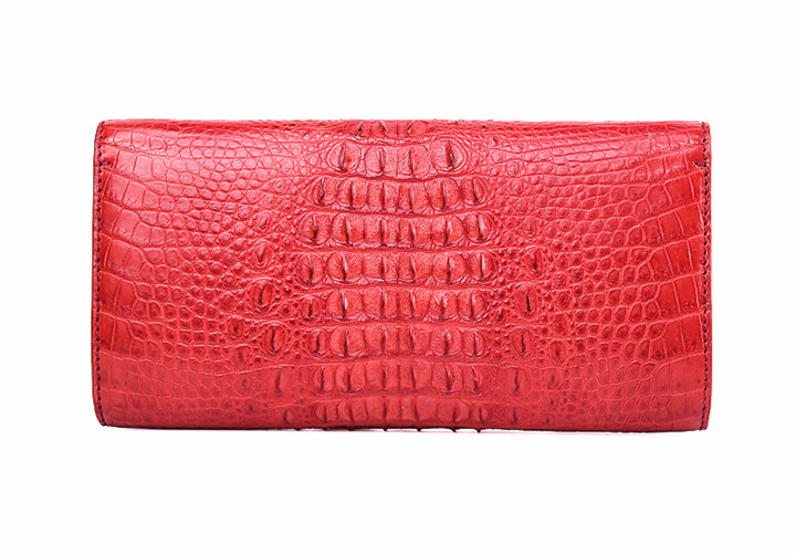 The Astonishing, Leather Clutch Bag Crocodile, Womens Evening Clutches