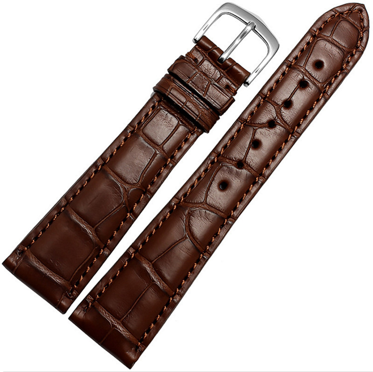 Genuine Alligator Leather Watch Strap, Classic Alligator Apple Watch Strap