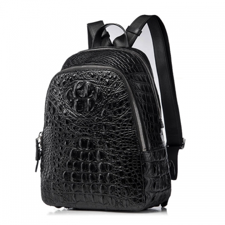 Unisex Crocodile Backpack, Fashion Crocodile Daily Backpack-1
