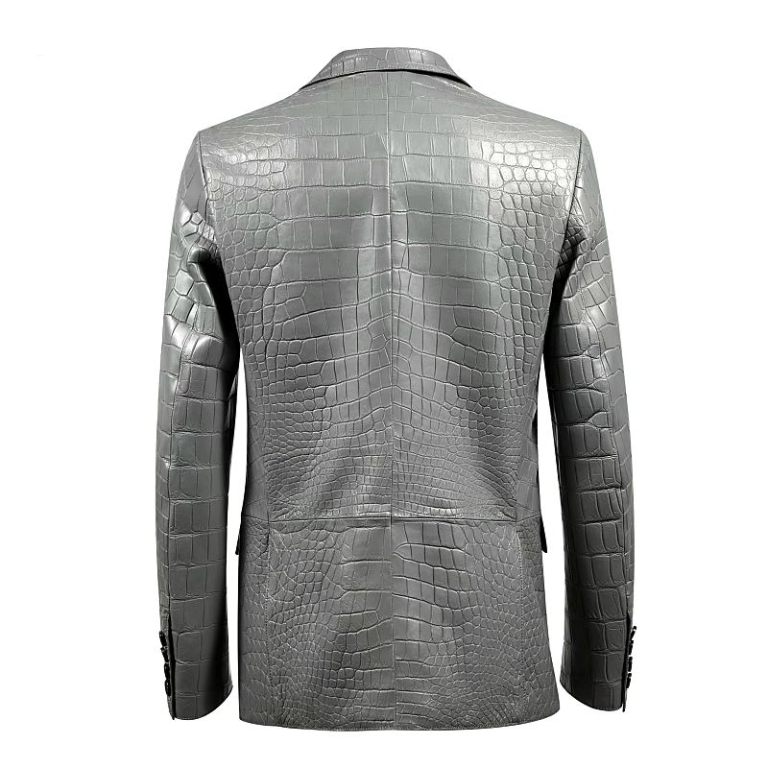 Exotic Alligator Skin Jacket for Men | Luxury Jacket