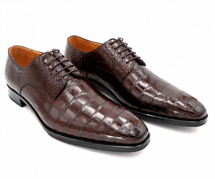 Genuine Alligator Dress Shoes for Men