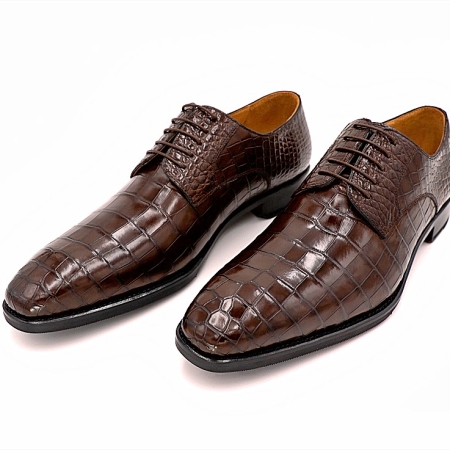 Formal Alligator Leather Loafers Dress Shoes for Men