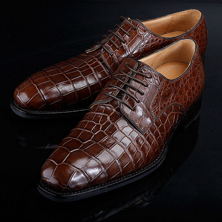Genuine Alligator Dress Shoes for Men
