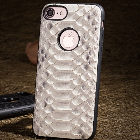 White-Snakeskin iPhone 7 Case / iPhone 8 Case
