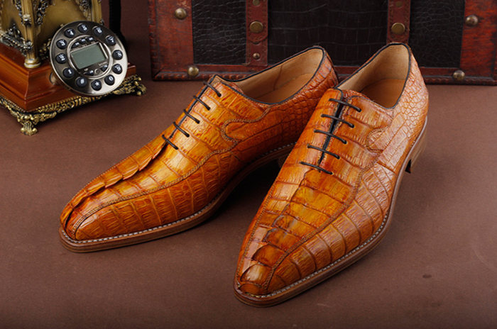 brucegao alligator shoes