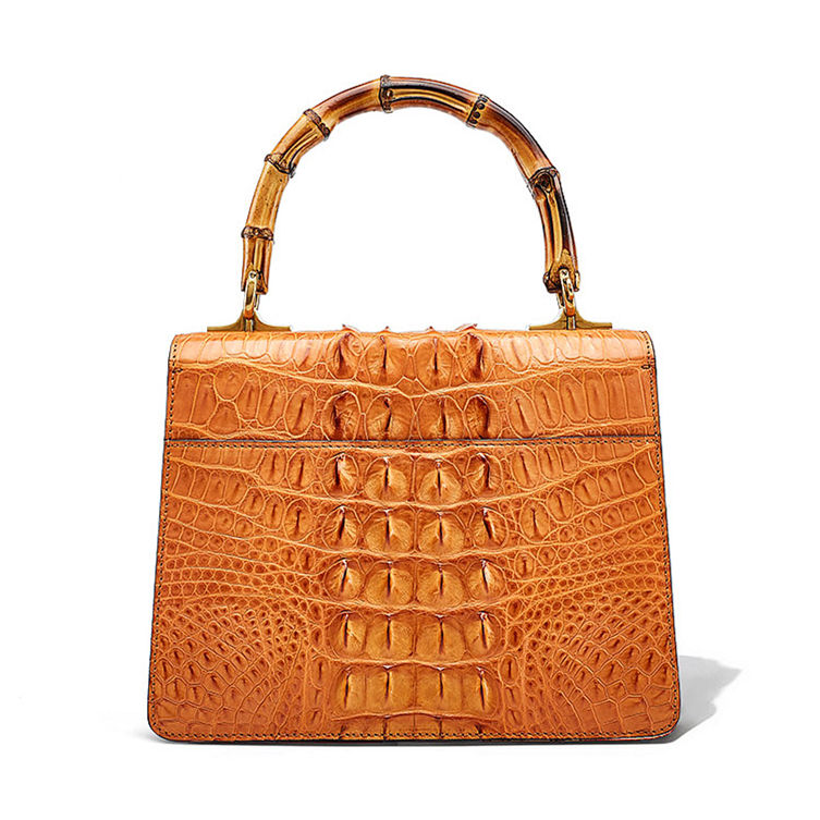 Shoulder Bag Purse Handbag, Natural Bamboo Bag, Women's Bamboo Bag