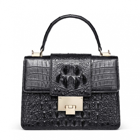 Fashion Genuine Crocodile Skin Crossbody Handbags