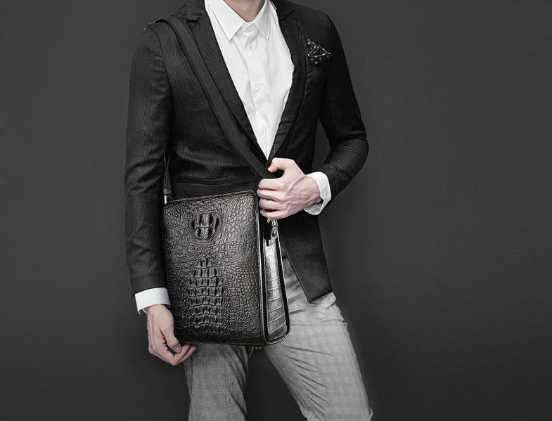 Men's Crocodile Leather Collection