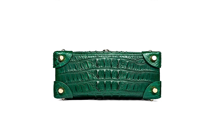 Crocodile Print Refined Crossbody Bag - A New Day™ Green