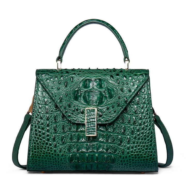 Women's Leather Crocodile Leather Bag | Ladies Large Handbags Purse Leather  - 2023 - Aliexpress