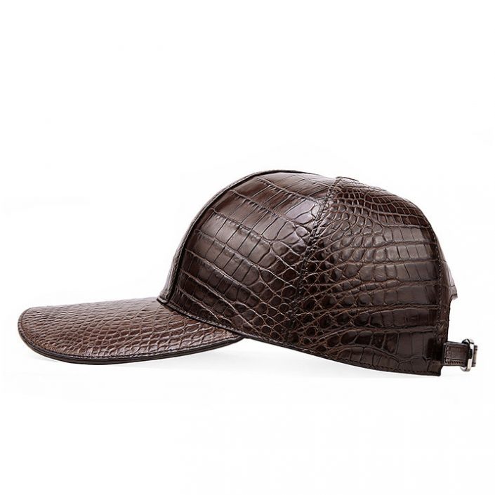 crocodile skin hat