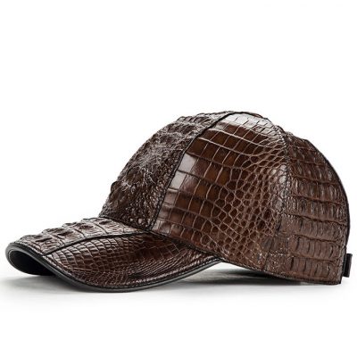 Alligator Skin Hat, Crocodile Skin Hat Baseball Cap