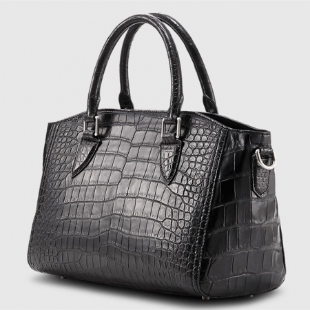 Casual Alligator Leather Tote Shoulder Handbag for Women-1