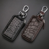 Crocodile Leather Car Key Cover for Mercedes Benz, Leather Car Key Pouch, Key  Fob Tote KC100