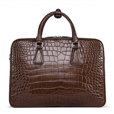 Alligator Business Bag, Alligator Leather Briefcase