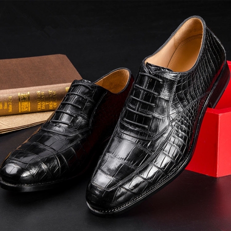 Business Alligator Leather Shoes for Men