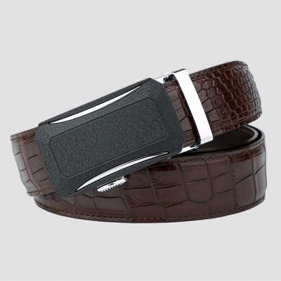 Designer Genuine Alligator Leather Belt for Men