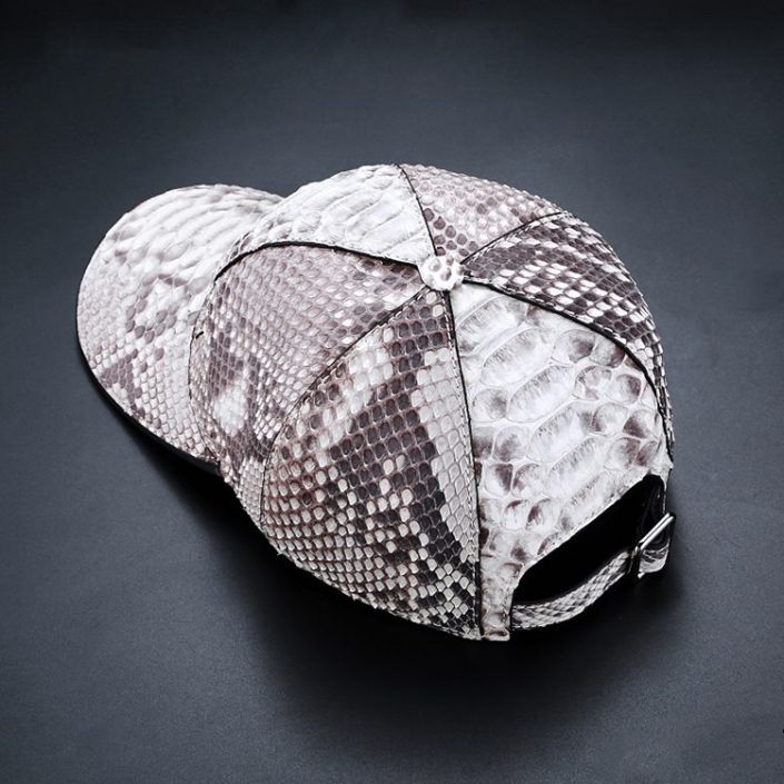 Snakeskin Hat, Python Skin Hat Baseball Cap