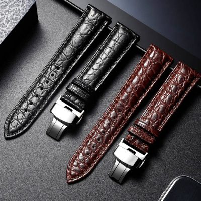 Alligator Leather Bands for iWatch Series Series 9, Series 8, Ultra 2 ...