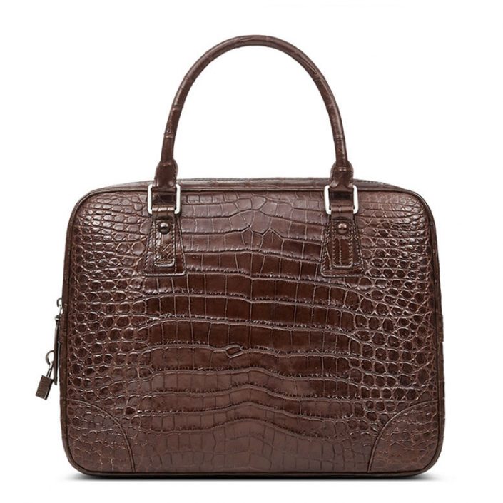 Crocodile Briefcase, Alligator Briefcase | BRUCEGAO