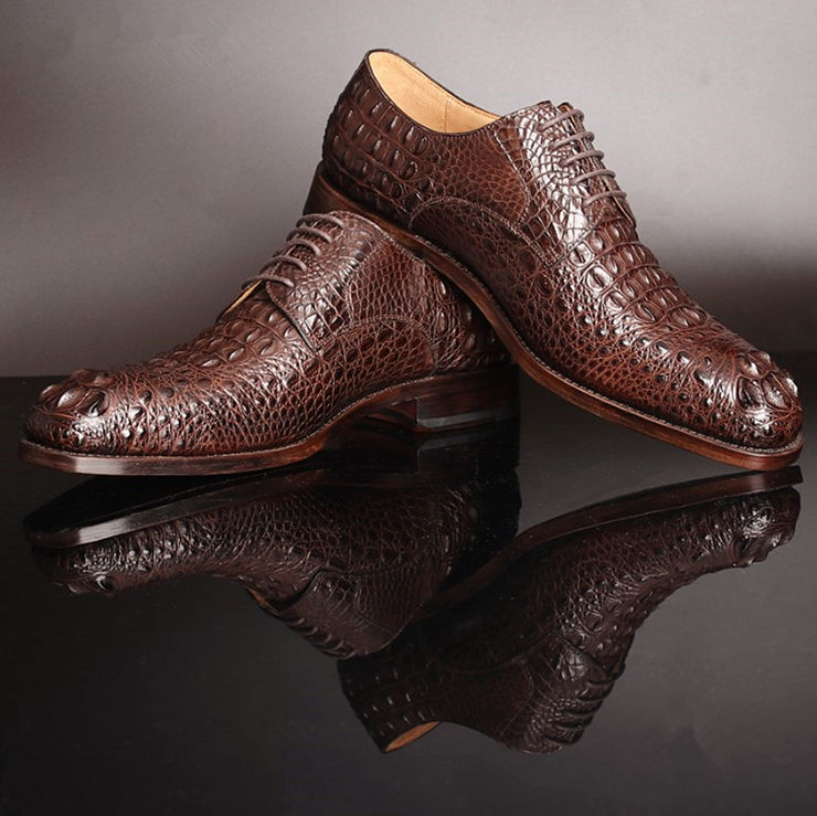 alligator and crocodile shoes from BRUCEGAO