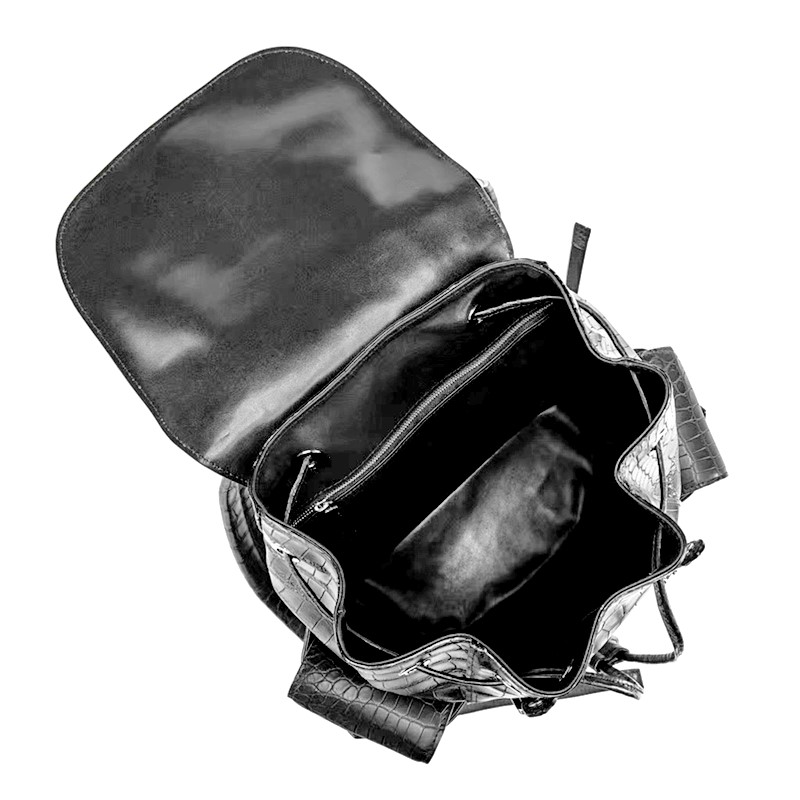 Handcrafted Alligator Skin Leather Backpack Shoulder Bag Travel Bag –  Crocodile Viet