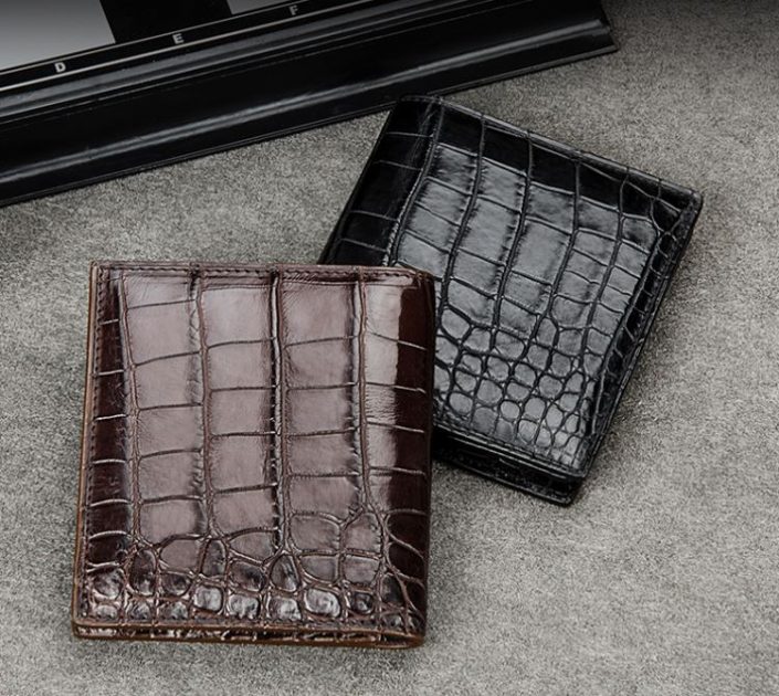 Top luxury men%E2%80%99s wallet brand BRUCEGAO alligator wallets