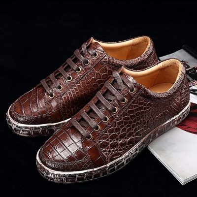 Alligator Shoes, Crocodile Shoes, Loafers, Sneakers | BRUCEGAO