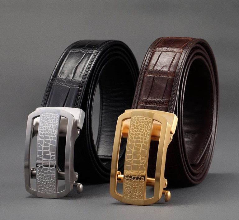 Exotic Leather Belts