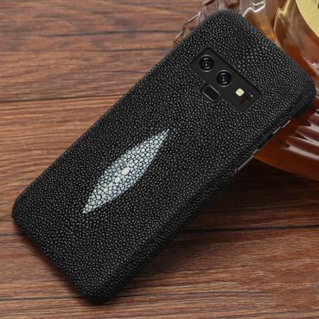 Stingray Leather Galaxy Note 9 Case-Black