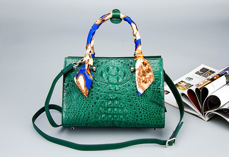 1 Green Elegant Fashion Vintage Crocodile Half Round Handbag Hardware  Decoration Flap Crossbody Bag Shoulder Strap Adjustable Suitable for  Women's Daily Casual Use