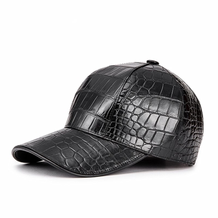 The Best Baseball Cap | BRUCEGAO's Alligator Leather Baseball Cap