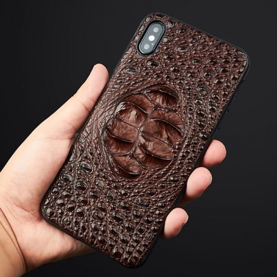 iPhone 15 Pro Max Phone Case, Calf Leather, Crocodile Texture – VELANTE  Officiale®