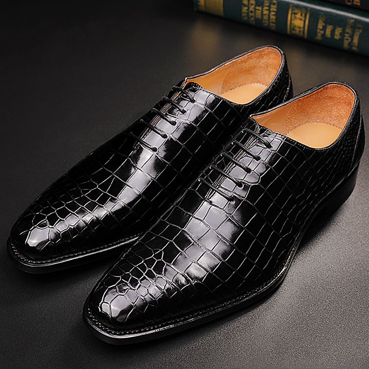 Vintage Authentic Mens Shoes Black Mens Dress Shoes Size EU40