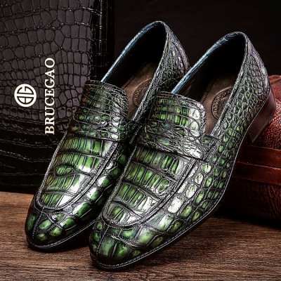 original crocodile leather shoes