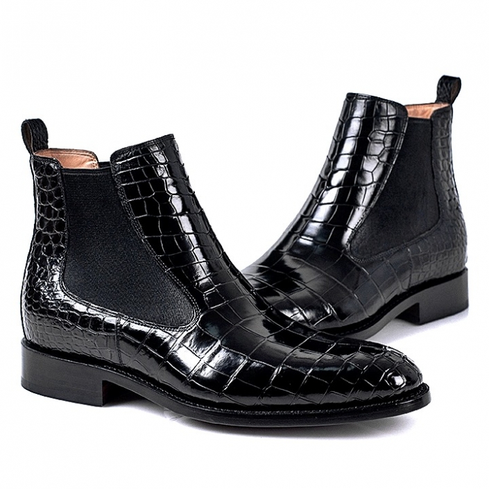 Alligator Chelsea Boots