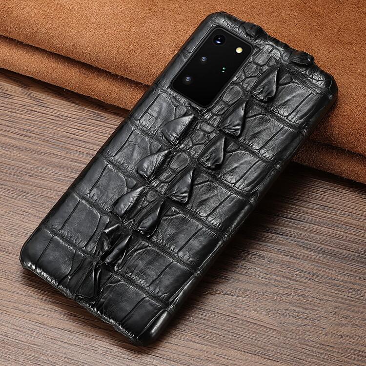 Noreve Samsung Galaxy S23 Ultra Leather Case - Horizon Crocodile Milk