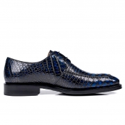 Classic Mens Alligator Derby Shoes Formal Business Shoes Modern Derby ...