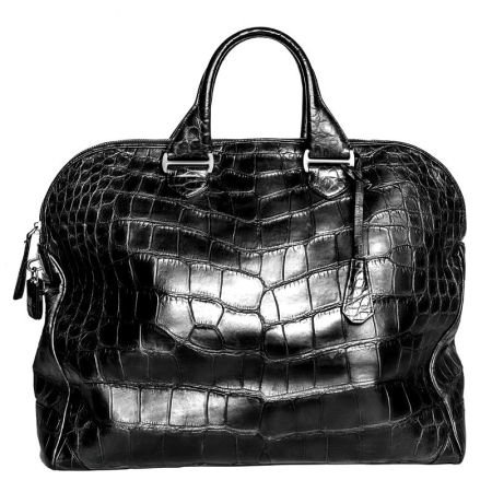 Alligator Leather Oversized Bags Casual Weekend Bags