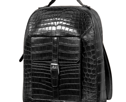 Leather backpacks are timeless