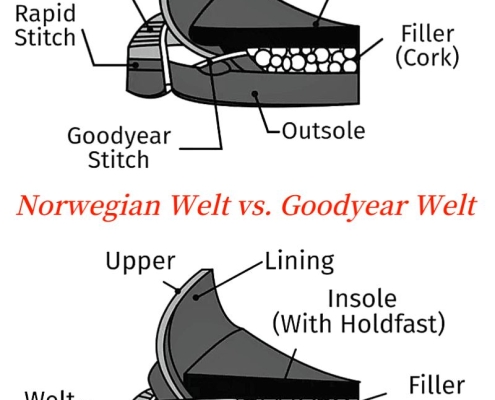 Norwegian Welt vs Goodyear Welt