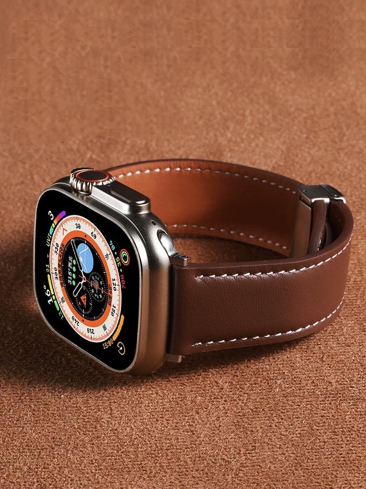 Timeless Leather Bands for Apple Watch